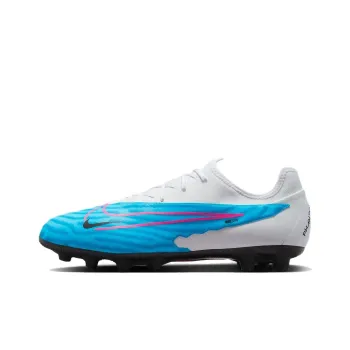 Nike Phantom GX HG Rubber Short Studs Slip Resistant Soccer Shoes Men's Blue White