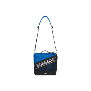Supreme Water Resistant Nylon Crossbody Bag Shoulder Bag Unisex Blue