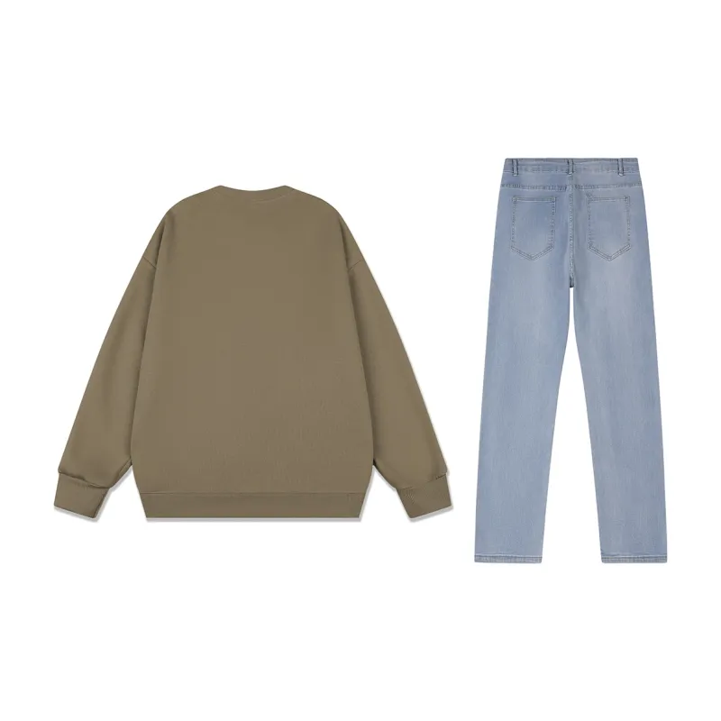 SWAMP AREA Sweatshirt Sets Unisex-43