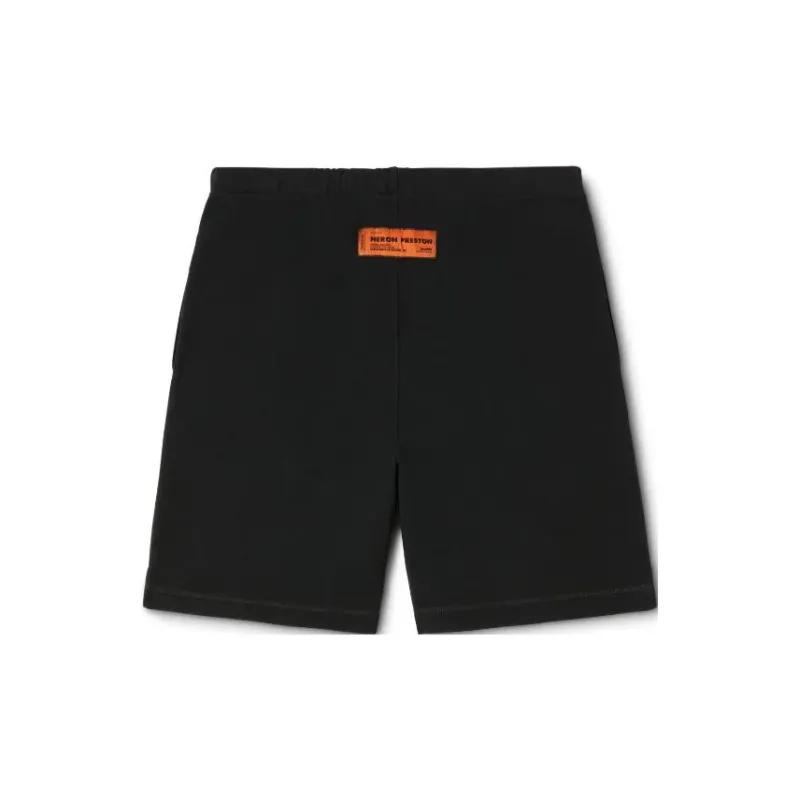HERON PRESTON Security Cotton Track Shorts-1