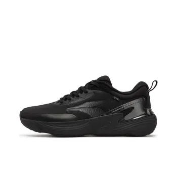 361° Dog Walking Shoes Series Cushioned Slip Resistant Breathable Low Top Running Shoes Men's Black
