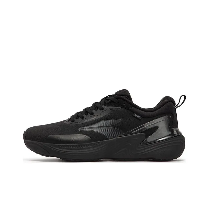361° Dog Walking Shoes Series Cushioned Slip Resistant Breathable Low Top Running Shoes Men's Black-0