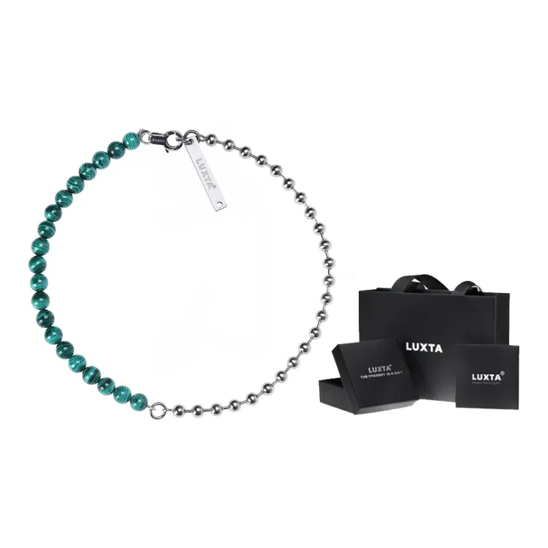 LUXTA Malachite Necklaces Men's-0
