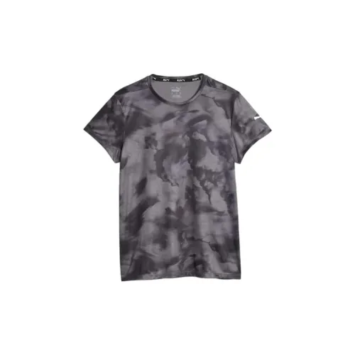 PUMA T-Shirts Women's Black Gray