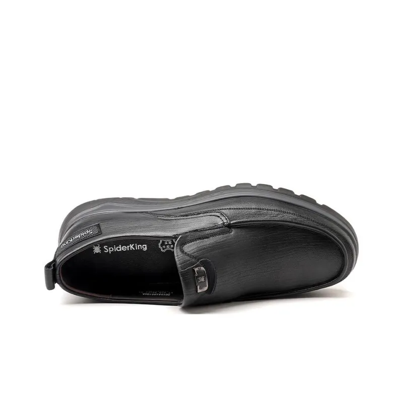 Spider King Casual Shoes 3cm Men's Black-2