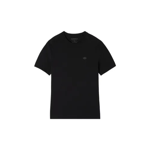 GUESS T-Shirts Men Black