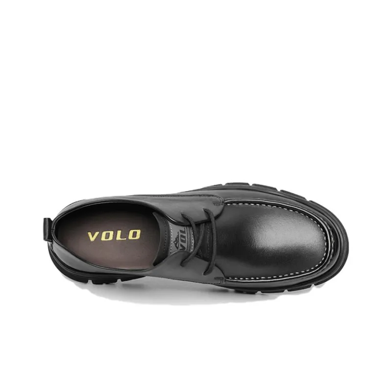 VOLO Dress Shoes Men Low Top Black/Gray-2