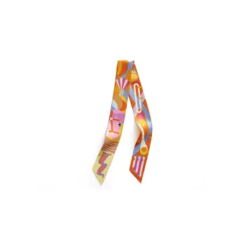 HERMES Silk Scarves Women's Multicolor