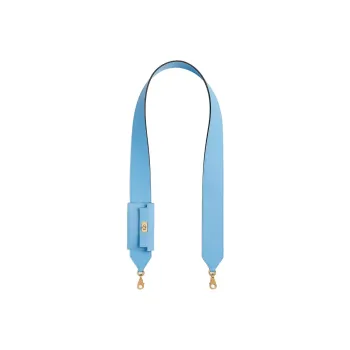 HERMES Kelly Pocket Swift With Epsom Calfskin Bag Straps Women's Sky Blue