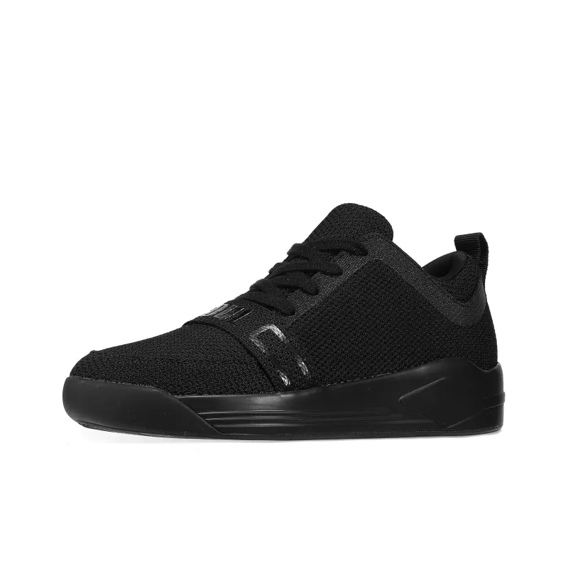 SOULSFENG Low Top Casual Shoes Unisex Black-1