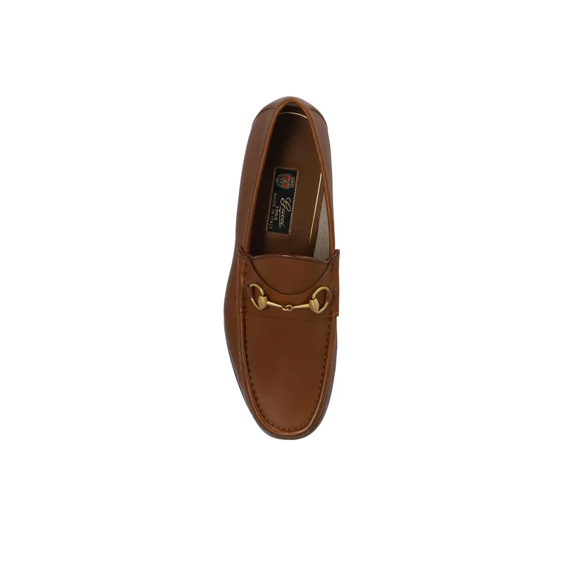 GUCCI Horsebit 1953 Leather Loafers-4