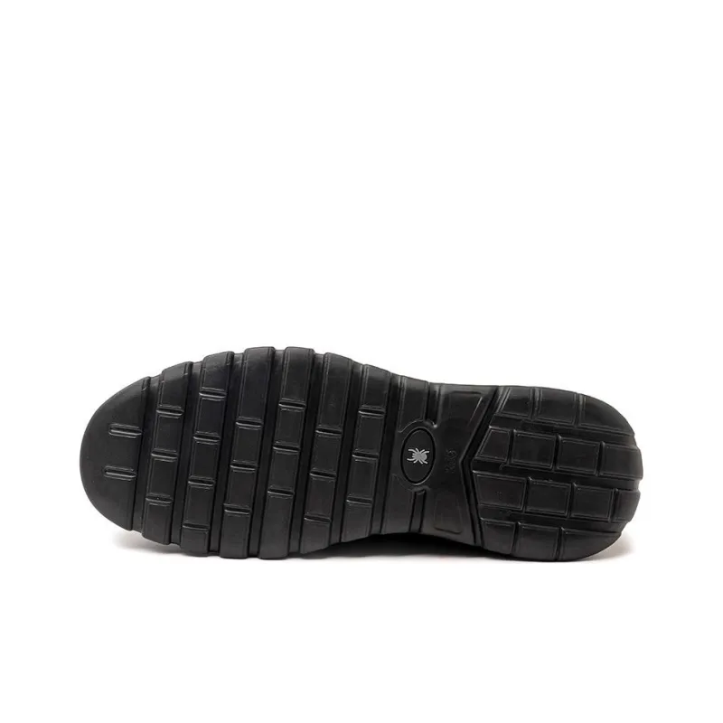Spider King Casual Shoes 3cm Men's Black-4