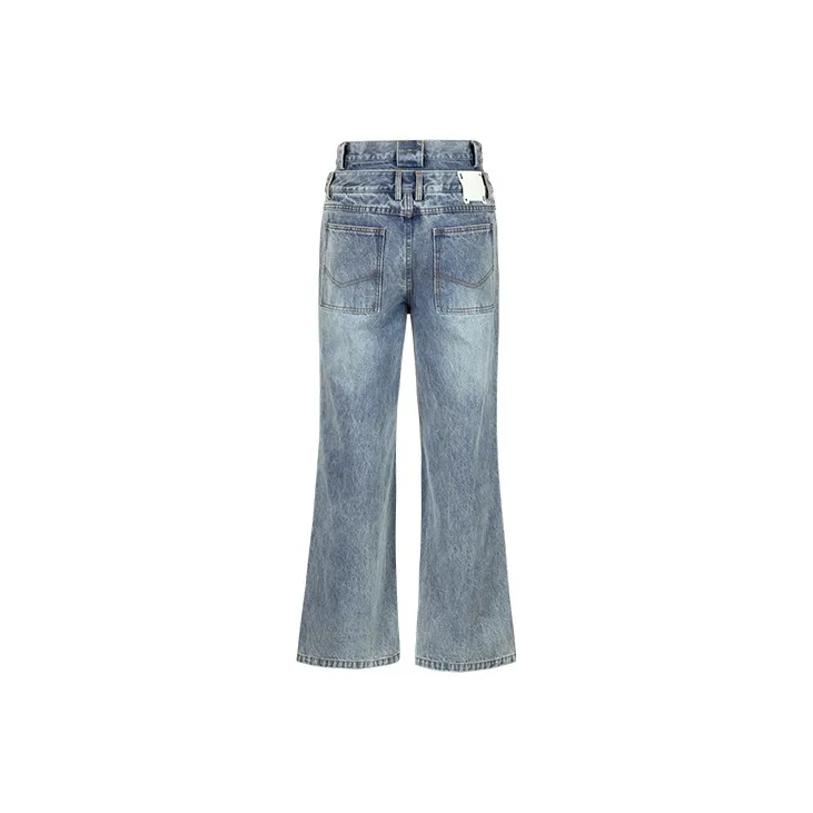 C2H4 Jeans Unisex Blue-1