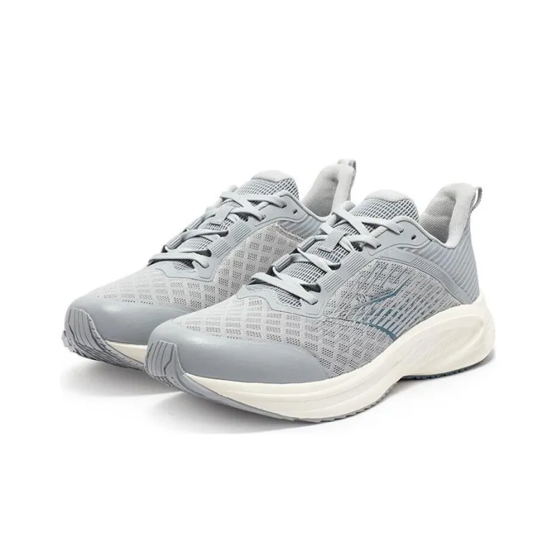 361° Cushioning, Slip Resistant, And Abrasion Resistant Low Top Running Shoes Men's Gray Blue-2