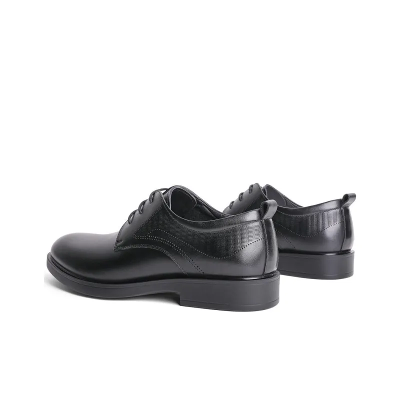 Senda Dress Shoes Men Low Top Black/Brown-2