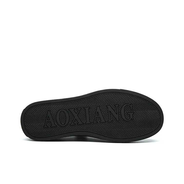 Oak Elephant Low Top Skateboard Shoes Men's Black-4