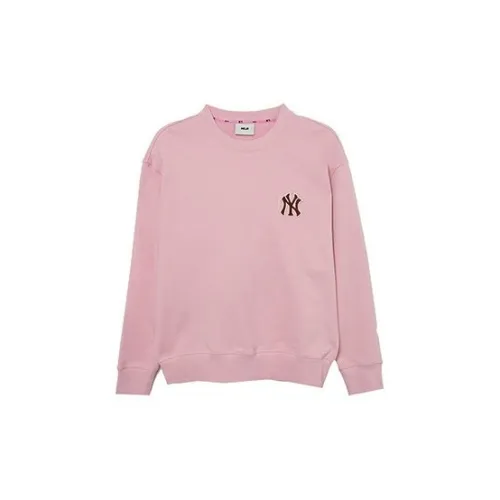 MLB Sweatshirts Unisex Light Pink