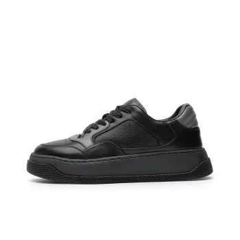 Desai Desai Wear Resistant Slip Resistant Low Top Skateboard Shoes Men's Black