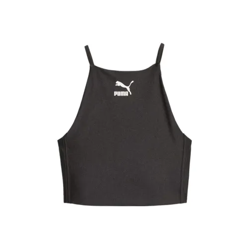 PUMA Fall 2022 T7 Collection Camisoles Women's Black