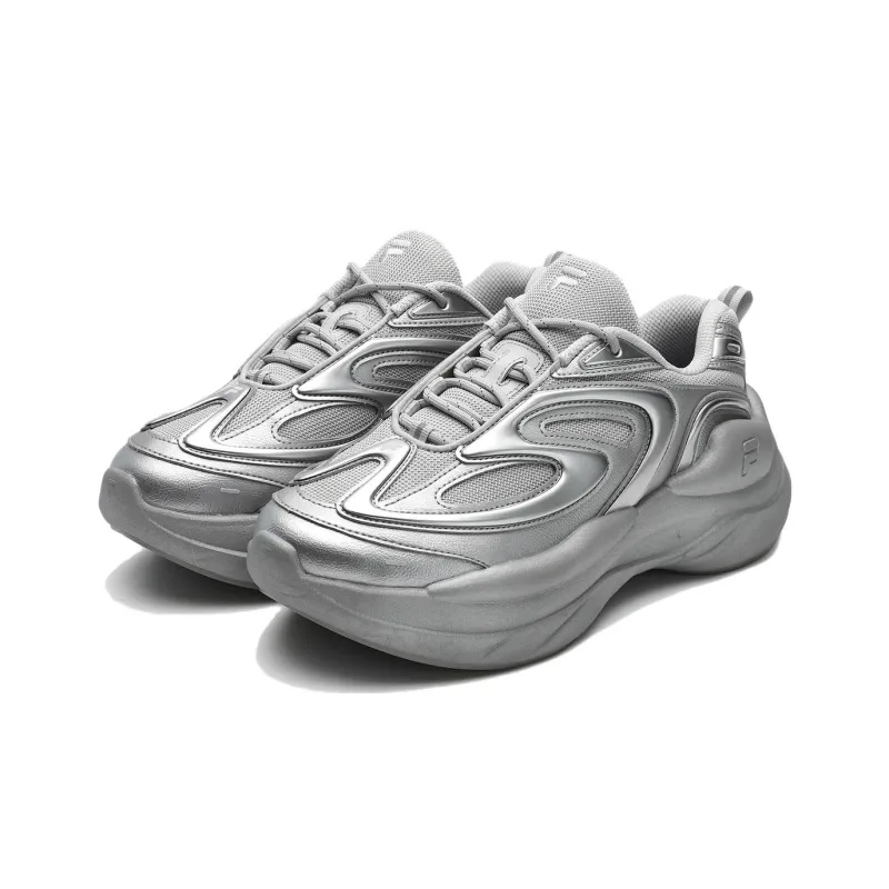 FILA FUSION Buzzard Sneakers 'Silver Grey' Women's-2