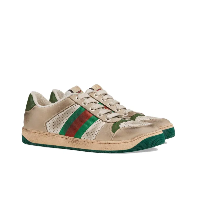 GUCCI Women's Screener 'Distressed Green Orange' Women's-2