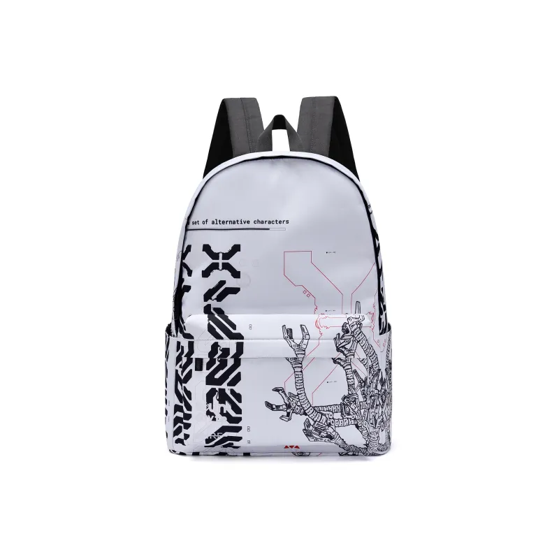 ONRF X SOUNDBYTE Collaboration Polyester Backpack Laptop Bags Unisex Gray-10