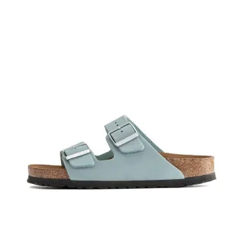 Birkenstock Arizona Soft Footbed Slide Slippers Unisex Blue Regular