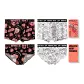 4 Pack Men's & Women's Assorted (Black+White)