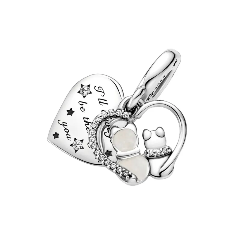 Pandora 925 Sterling Silver Pendants Unisex-1