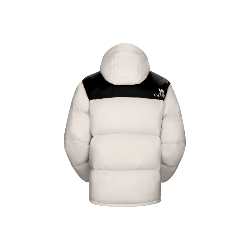 CAMEL Warm Fleece Series Down Jacket Unisex-17