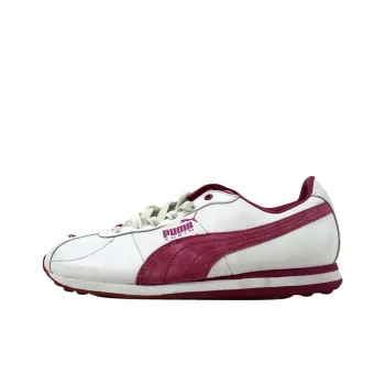 PUMA Turin Leather White Festival Fuchsia Women's