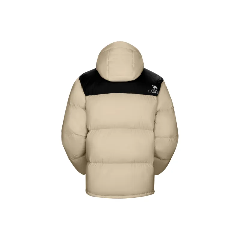 CAMEL Warm Fleece Series Down Jacket Unisex-10