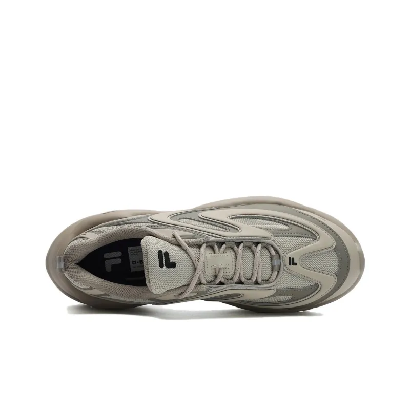 FILA FUSION Buzzard Sneakers 'Beige Grey'-3