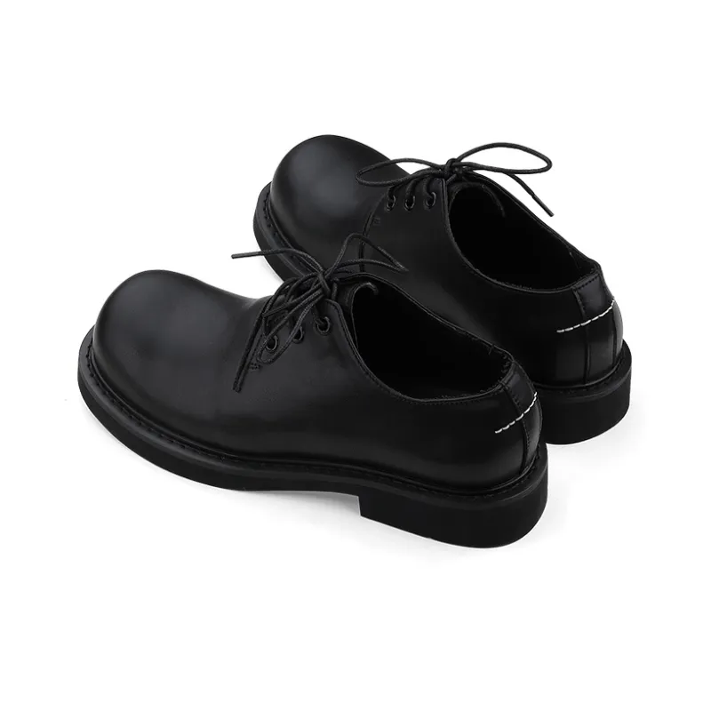 HANQIAORIJI Rakura Series Casual Shoes Unisex Black-5