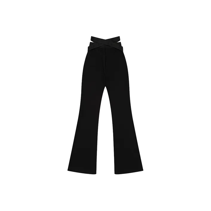 SMFK Compass Mermaid Casual Pants Women's Wilderness Black-1
