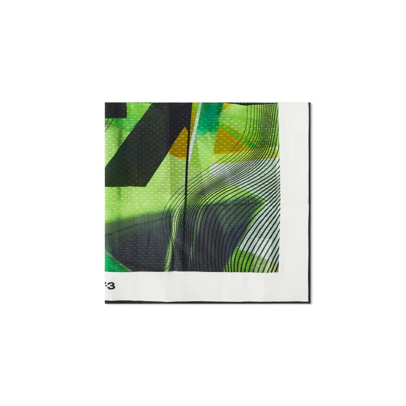 Y-3 Silk Scarves Unisex Green-2