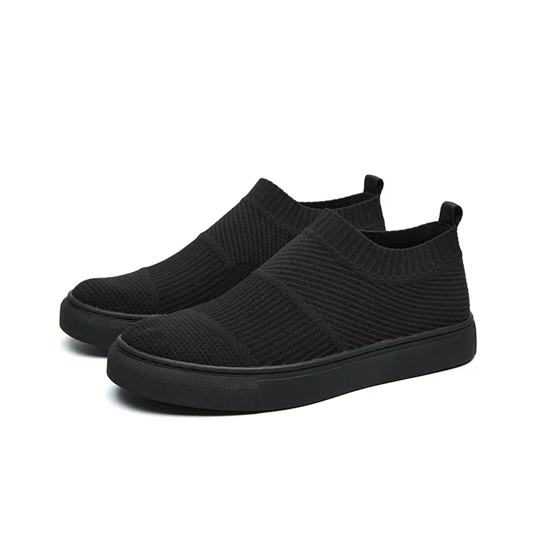 Oak Elephant Low Top Skateboard Shoes Men's Black-2
