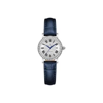 Sea Gull Automatic Mechanical Movement Leather Watch Bands Watch Women's Watch White Dial