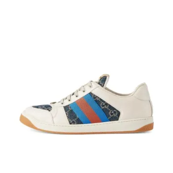 GUCCI Gg Screener 'GG Canvas Denim Ivory'
