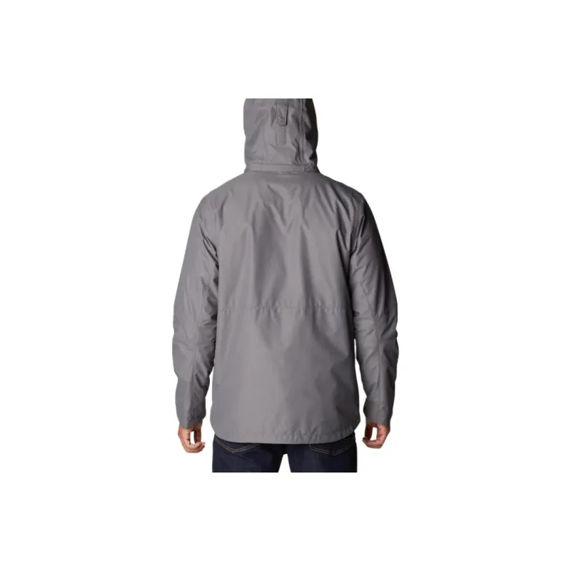 Columbia Gulfport Windbreaker Jackets Men Dark Gray-1