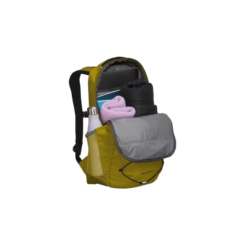 THE NORTH FACE Recycled Material Backpack Regular Unisex Mustard Green Color-3