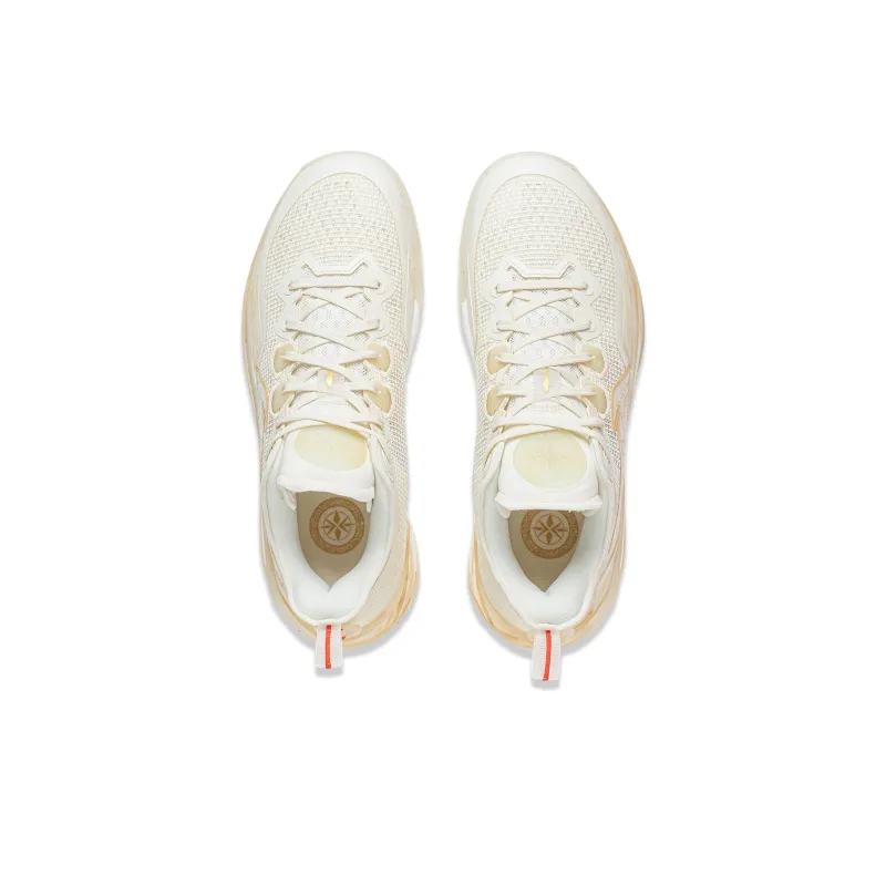 LINING Liren 3 V2 Basketball Shoes Unisex Low Top Yellow/White-3