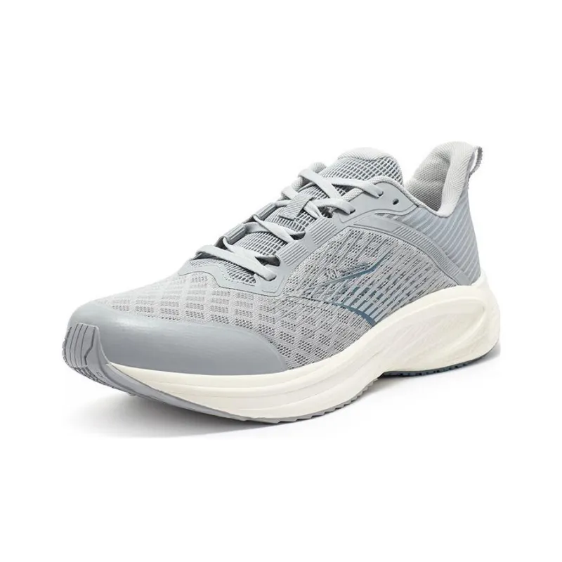 361° Cushioning, Slip Resistant, And Abrasion Resistant Low Top Running Shoes Men's Gray Blue-1
