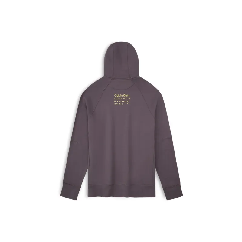 CALVIN KLEIN Sweatshirt Unisex Titanium Purple Gray-1