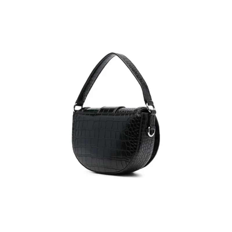 VERSACE JEANS COUTURE Polyester Handbag, Shoulder Bag Regular Women's Black-2