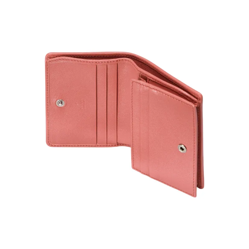 GUCCI Blondie Leather Card Holder Women's Pink-4