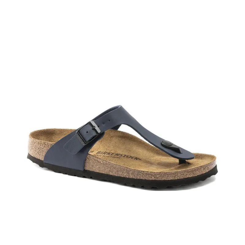 Birkenstock Gizeh Slip Resistant Flip Flops Unisex Blue Regular-2