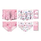 4 Pack Men's and Women's Assorted (Pink+White)