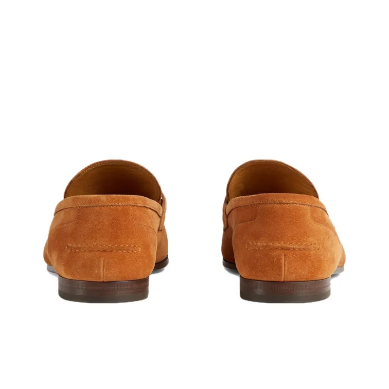 GUCCI Jordaan Suede Loafers-4