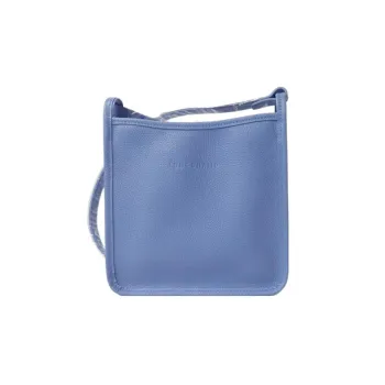 LONGCHAMP Le Foulonné Leather Tote Bag Shopping Bag Shoulder Bag Crossbody Bag Small Size Women's Blue